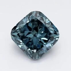 1.19Ct Deep Blue SI1 IGI Certified Cushion Lab Grown Diamond(Diamond 19 Lg11888803)