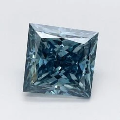 1.31Ct Intense Blue SI1 IGI Certified Princess Lab Grown Diamond(Diamond 19 Lg11889201)