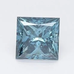 0.91Ct Deep Blue SI1 IGI Certified Princess Lab Grown Diamond(Diamond 19 Lg11923904)