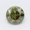 0.91Ct Dark Green VS1 IGI Certified Round Lab Grown Diamond(Diamond 19 Lg11972105)