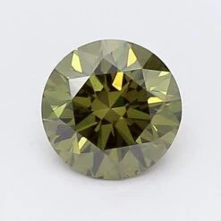 0.96Ct Dark Green VS2 IGI Certified Round Lab Grown Diamond(Diamond 19 Lg11972112)