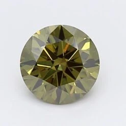 0.96Ct Dark Green VS1 IGI Certified Round Lab Grown Diamond(Diamond 19 Lg11972118)