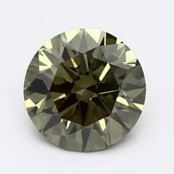 1.21Ct Dark Green SI1 IGI Certified Round Lab Grown Diamond(Diamond 19 Lg11972505)