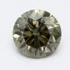 1.24Ct Dark Green VS2 IGI Certified Round Lab Grown Diamond(Diamond 19 Lg11972507)