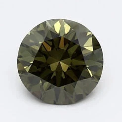 1.23Ct Dark Green SI1 IGI Certified Round Lab Grown Diamond(Diamond 19 Lg11972512)