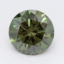 1.3Ct Dark Green SI1 IGI Certified Round Lab Grown Diamond(Diamond 19 Lg11972602)