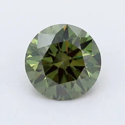 0.98Ct Deep Green SI1 IGI Certified Round Lab Grown Diamond(Diamond 19 Lg12044405)