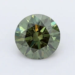 0.98Ct Deep Green SI1 IGI Certified Round Lab Grown Diamond(Diamond 19 Lg12044406)