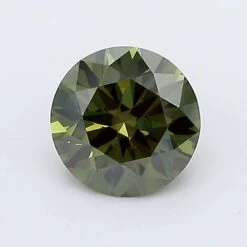 0.98Ct Dark Green SI1 IGI Certified Round Lab Grown Diamond(Diamond 19 Lg12044407)