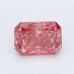 0.78Ct Vivid Pink VS2 IGI Certified Radiant Lab Grown Diamond(Diamond 19 Lg12045011)