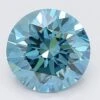 2.02Ct Deep Blue SI1 IGI Certified Round Lab Grown Diamond(Diamond 19 Lg12076801) -NEWWORLD DIAMONDS LG12076801