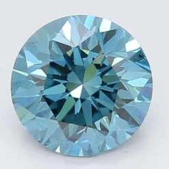 2.02Ct Deep Blue SI1 IGI Certified Round Lab Grown Diamond(Diamond 19 Lg12076801)