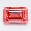 1.51Ct Vivid Pink SI1 IGI Certified Emerald Lab Grown Diamond(Diamond 19 Lg12118109)
