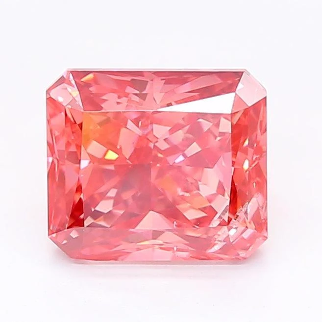 2.02Ct Vivid Pink SI2 IGI Certified Radiant Lab Grown Diamond(Diamond 19 Lg12118114) 3 2.02Ct Vivid Pink SI2 IGI Certified Radiant Lab Grown Diamond(Diamond 19 Lg12118114)