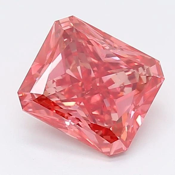 1.49Ct Deep Pink VS2 IGI Certified Radiant Lab Grown Diamond(Diamond 19 Lg12118120) 3 1.49Ct Deep Pink VS2 IGI Certified Radiant Lab Grown Diamond(Diamond 19 Lg12118120)