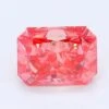 1.25Ct Deep Pink SI2 IGI Certified Radiant Lab Grown Diamond(Diamond 19 Lg12118401) -NEWWORLD DIAMONDS LG12118401