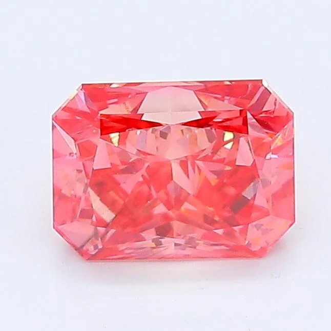 1.25Ct Deep Pink SI2 IGI Certified Radiant Lab Grown Diamond(Diamond 19 Lg12118401) 3 1.25Ct Deep Pink SI2 IGI Certified Radiant Lab Grown Diamond(Diamond 19 Lg12118401)