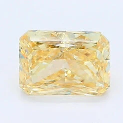 1.16Ct Vivid Yellow VS1 IGI Certified Radiant Lab Grown Diamond(Diamond 19 Lg12118407)
