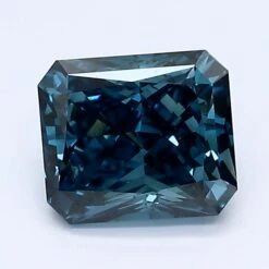 1.17Ct Deep Blue VS2 IGI Certified Radiant Lab Grown Diamond(Diamond 19 Lg12119414)