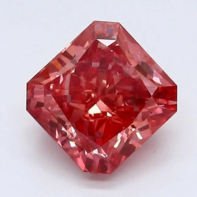 1.16Ct Vivid Pink SI2 IGI Certified Radiant Lab Grown Diamond(Diamond 19 Lg12131114) 3 1.16Ct Vivid Pink SI2 IGI Certified Radiant Lab Grown Diamond(Diamond 19 Lg12131114)