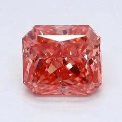 1.04Ct Vivid Pink VS2 IGI Certified Radiant Lab Grown Diamond(Diamond 19 Lg12131116)