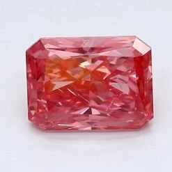 1.05Ct Vivid Pink SI2 IGI Certified Radiant Lab Grown Diamond(Diamond 19 Lg12131117)