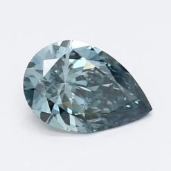 1.1Ct Deep Blue SI1 IGI Certified Pear Lab Grown Diamond(Diamond 19 Lg12201917)
