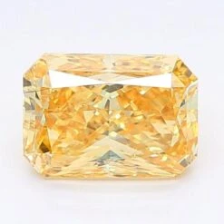 1.95Ct Vivid Orange SI1 IGI Certified Radiant Lab Grown Diamond(Diamond 19 Lg12211810)