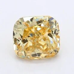 1.02Ct Intense Yellow SI1 IGI Certified Cushion Lab Grown Diamond(Diamond 19 Lg12211818)