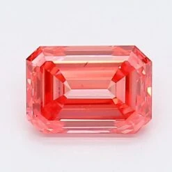1.04Ct Vivid Pink SI1 IGI Certified Emerald Lab Grown Diamond(Diamond 19 Lg12214511)