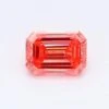 0.51Ct Intense Pink SI2 IGI Certified Emerald Lab Grown Diamond(Diamond 19 Lg12214603)