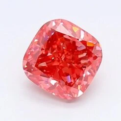 1.1Ct Deep Pink VS2 IGI Certified Cushion Lab Grown Diamond(Diamond 19 Lg12214615)