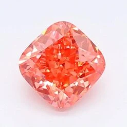 1.06Ct Intense Pink VS1 IGI Certified Cushion Lab Grown Diamond(Diamond 19 Lg12214619)