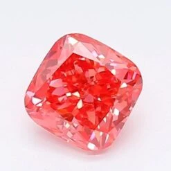 1.02Ct Vivid Pink VS2 IGI Certified Cushion Lab Grown Diamond(Diamond 19 Lg12214705)