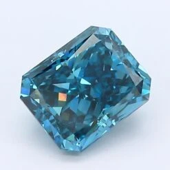 1.26Ct Deep Blue SI1 IGI Certified Radiant Lab Grown Diamond(Diamond 19 Lg12231911)