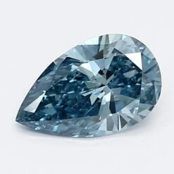 0.57Ct Dark Blue SI1 IGI Certified Pear Lab Grown Diamond(Diamond 19 Lg12233807)