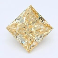1.17Ct Intense Yellow SI1 IGI Certified Princess Lab Grown Diamond(Diamond 19 Lg12236518)