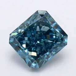 1.53Ct Dark Blue SI2 IGI Certified Radiant Lab Grown Diamond(Diamond 19 Lg12293810)