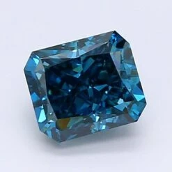 1.27Ct Dark Blue VS2 IGI Certified Radiant Lab Grown Diamond(Diamond 19 Lg12293817)
