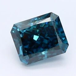 1.13Ct Dark Blue VVS2 IGI Certified Radiant Lab Grown Diamond(Diamond 19 Lg12294003)