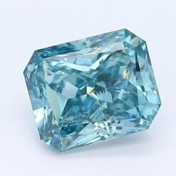 1.05Ct Intense Blue SI2 IGI Certified Radiant Lab Grown Diamond(Diamond 19 Lg12294007)