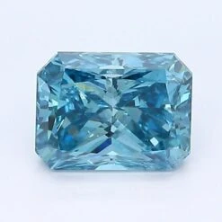 1.03Ct Deep Blue SI2 IGI Certified Radiant Lab Grown Diamond(Diamond 19 Lg12294008)
