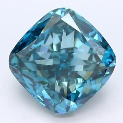 3.3Ct Deep Blue SI1 IGI Certified Cushion Lab Grown Diamond(Diamond 19 Lg12294010)