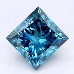 1.62Ct Deep Blue SI2 IGI Certified Princess Lab Grown Diamond(Diamond 19 Lg12297605)