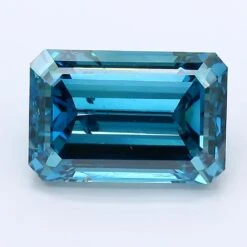 4.98Ct Deep Blue SI2 IGI Certified Emerald Lab Grown Diamond(Diamond 19 Lg12297616)