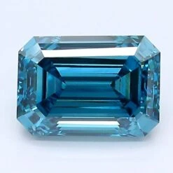 1.59Ct Dark Blue SI1 IGI Certified Emerald Lab Grown Diamond(Diamond 19 Lg12297620)