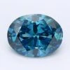 1.22Ct Dark Blue VS2 IGI Certified Oval Lab Grown Diamond(Diamond 19 Lg12298517) -NEWWORLD DIAMONDS LG12298517