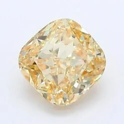 1.03Ct Fancy Yellow VS2 IGI Certified Cushion Lab Grown Diamond(Diamond 19 Lg12317616)