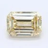 1.02Ct Fancy Yellow SI1 IGI Certified Emerald Lab Grown Diamond(Diamond 19 Lg12319808)