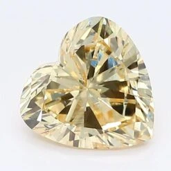 1.15Ct Fancy Yellow VS2 IGI Certified Heart Lab Grown Diamond(Diamond 19 Lg12350504)